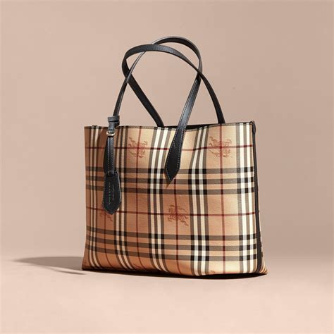 transparente tragetasche burberry|burberry tote bag.